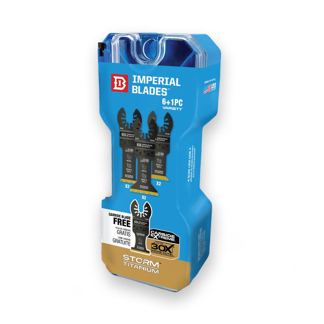 November Blade of The Month - 7 Blade Titanium Variety Pack | Free Shipping & Case