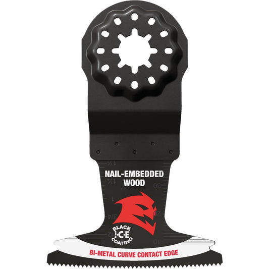 Diablo 2-1/2 in. Starlock Bi-Metal Oscillating Blade for Nail-Embedded Wood