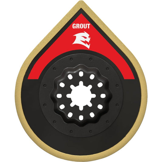 Diablo Starlock 2-3/4 In. Carbide Grit Oscillating Blade for Grout and Mortar