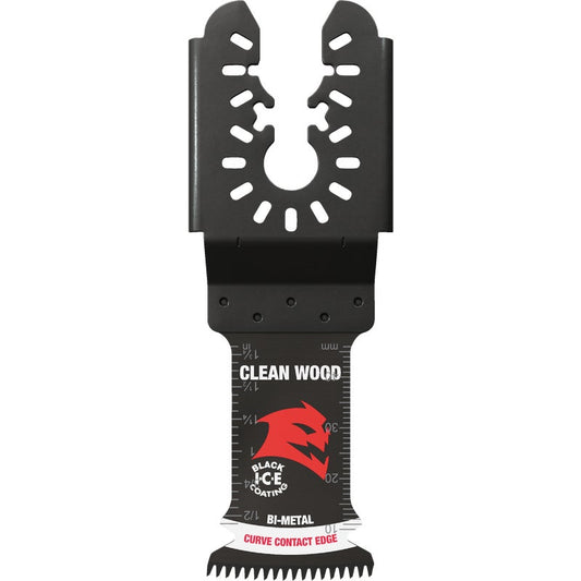 Diablo Universal Fit 1-1/4 In. Bi-Metal Oscillating Blade for Clean Wood