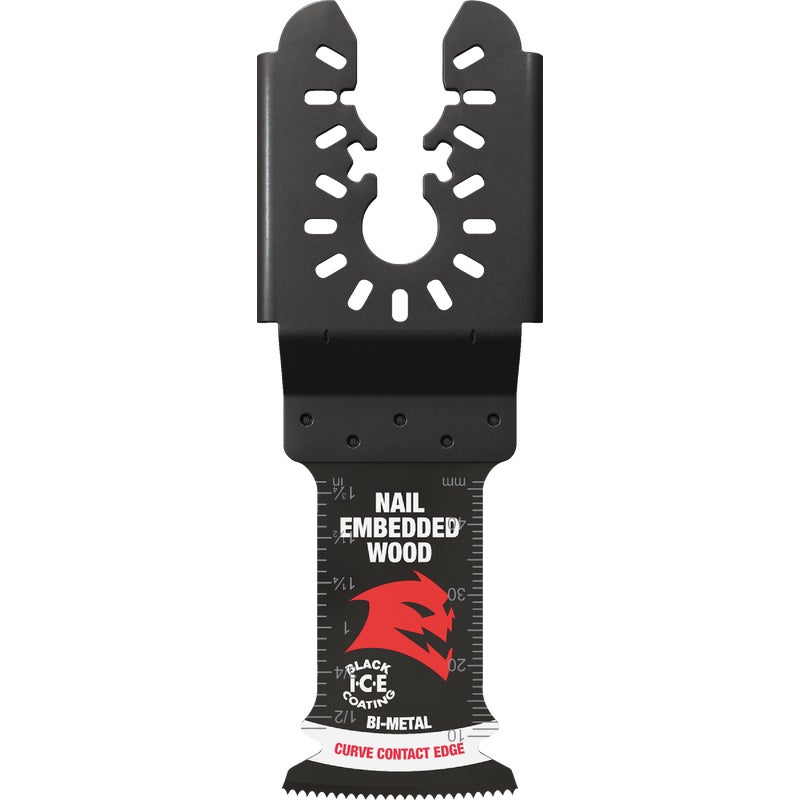 Diablo Universal Fit 1-1/4 In. Bi-Metal Oscillating Blade for Nail-Embedded Wood