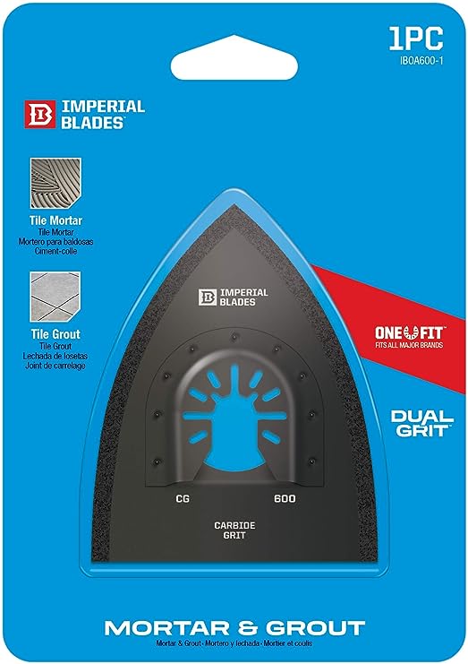 IBOA600 3" One Fit Dual Carbide Grit Oscillating Blade