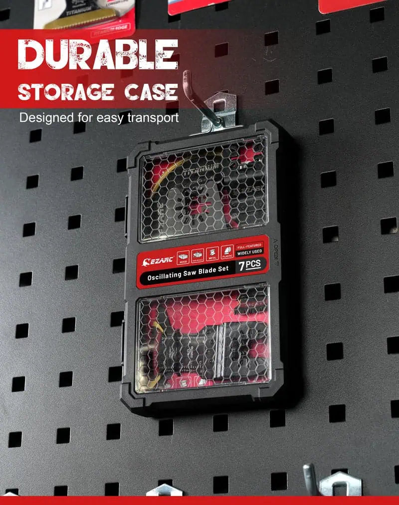 EZARC 7PC Multi-Purpose Oscillating Saw Blade Set