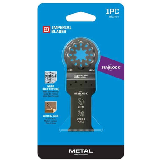 IBSL330 1 1/8" Starlock™ Standard Metal Oscillating Blade
