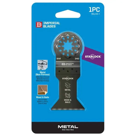 IBSL340 Imperial Blades Starlock 1-3/4" Standard Metal Blade