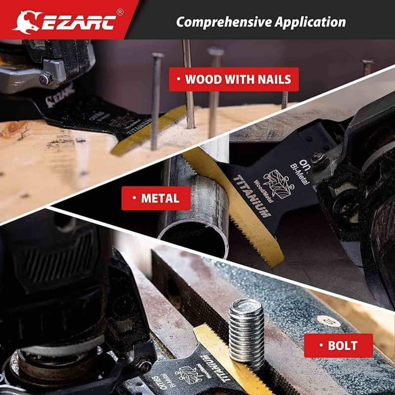 EZARC 2 1/2" Extended Teeth Oscillating Multitool Blade