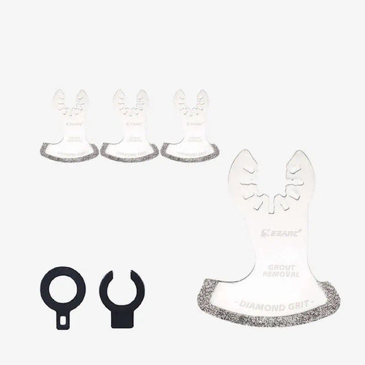 EZARC 2 1/4" Universal Fit Diamond Grit Oscillating Blade for Grout & Soft Tile