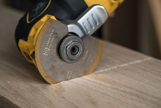 IBOAT410 Imperial Blades Universal Fitment 3-1/8" Segment HSS Titanium STORM Blade-Oscillating Blade-Imperial Blades Direct-1-Ridgeline Tool - Oscillating Blades Direct