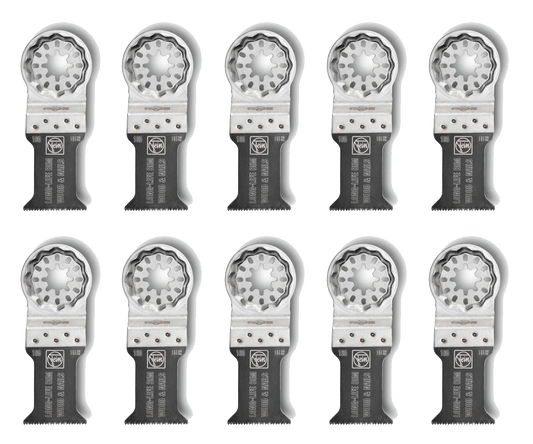 FEIN 160 1 3/8" E-Cut Long-Life BiM Wood & Nails Oscillating Saw Blade
