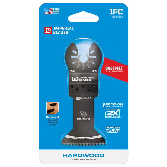 IBOA240 1 3/4" Japanese Tooth Power Curve Hardwood Oscillating Blade