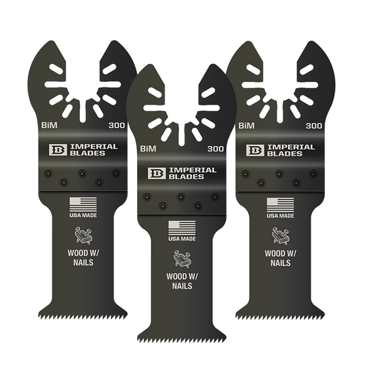 IBOA300 Imperial Blades ONE FIT 1-1/4″ WOOD W/ NAILS BiM  Blade