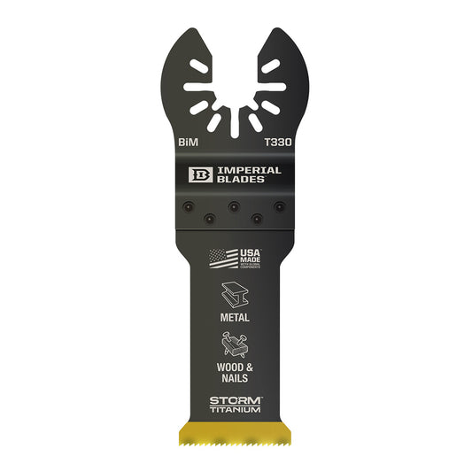 IBOAT330 Imperial Blades  ONE FIT 1-1/8″ Universal BM TiN STORM Blade