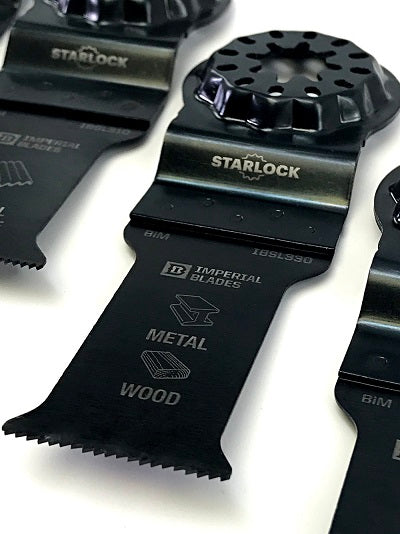 Fein & Bosch Starlock Blades | Oscillating Blade Multi Tool Compatbility