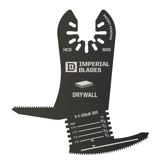 Got Drywall?  This Multi-Tool Blade Cuts Like a Hot Knife Through Butter