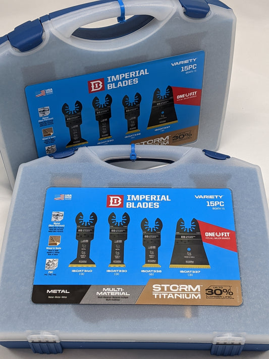 October Blade of The Month - 2 Variety Packs IBOATV15 - 30 Titanium Blades