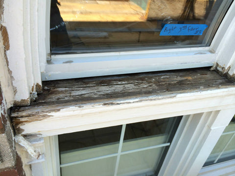 Photos of Imperial Blades in Use - Aluminum Frame Insulated Glass Unit (IGU) Retrofit - Courtesy of Marlowe Restorations LLC