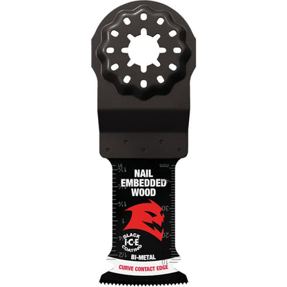 Diablo 1-1/4 in. Starlock Bi-Metal Oscillating Blades for Nail-Embedded Wood