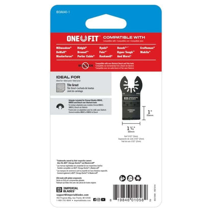 IBOA640 Imperial Blades ONE FIT 1-1/4″ Carbide Blade