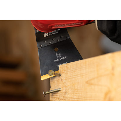 IBOAT337 Imperial Blades 2 1/2 Storm Titanium Wood & Nails Oscillating Blade