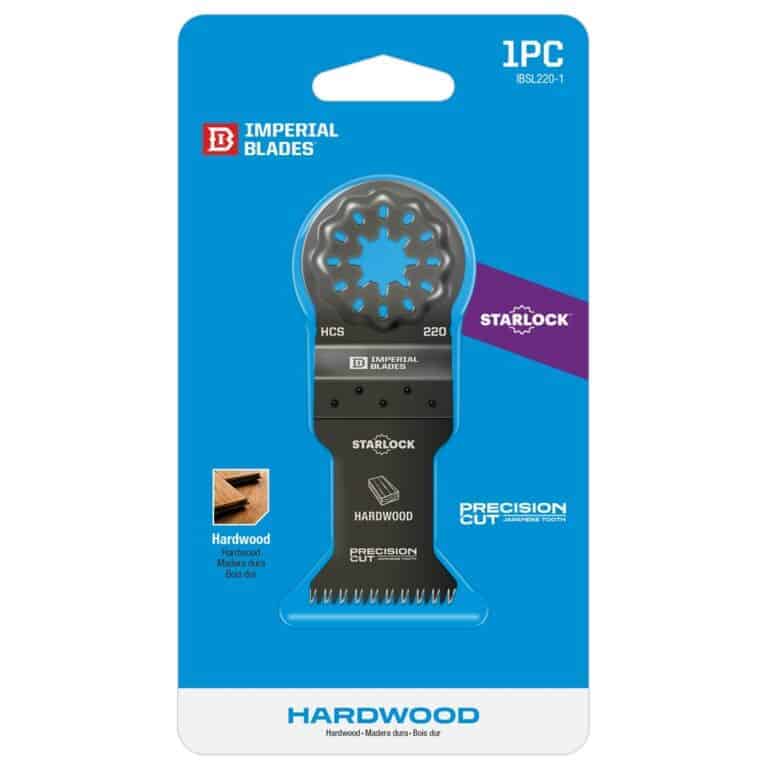 IBSL220 Imperial Blades Starlock 1-3/8" Japanese Tooth Hardwood Blade