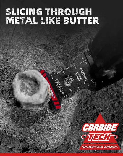 EZARC 1 3/8"General Purpose Carbide Oscillating Multitool Blade