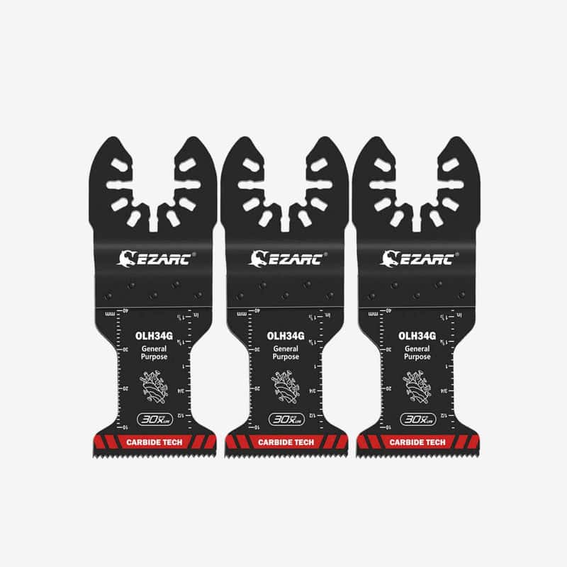 EZARC 1 3/8"General Purpose Carbide Oscillating Multitool Blade