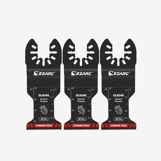 EZARC 1 3/8"General Purpose Carbide Oscillating Multitool Blade