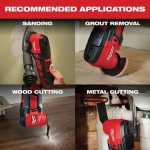 Milwaukee M12 12V Lithium-Ion Cordless Oscillating Tool (Tool Only)