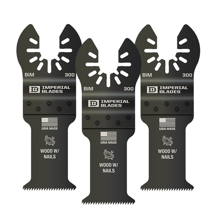 IBOA300 Imperial Blades ONE FIT 1 1 4 WOOD W NAILS BiM Blade