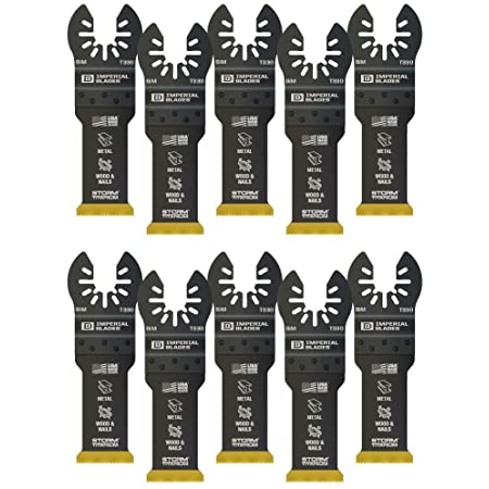 IBOAT330 Imperial Blades  ONE FIT 1-1/8″ Universal BM TiN STORM Blade