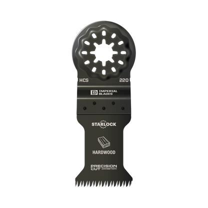 Imperial Blades- 1-3/8" Japanese Tooth Hardwood Blade - IBSL220 - Starlock-Oscillating Blade-Imperial Blades Direct-1-Ridgeline Tool - Oscillating Blades Direct
