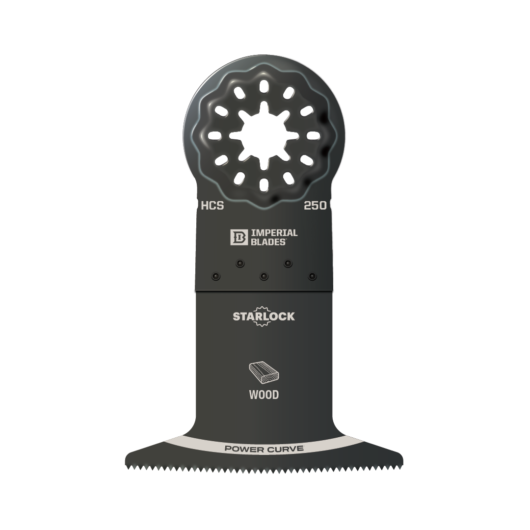 Imperial Blades STARLOCK Standard Power Curve Wood Blade IBSL250-Ridgeline Tool | Imperial Blades Direct To You-1-Ridgeline Tool - Oscillating Blades Direct