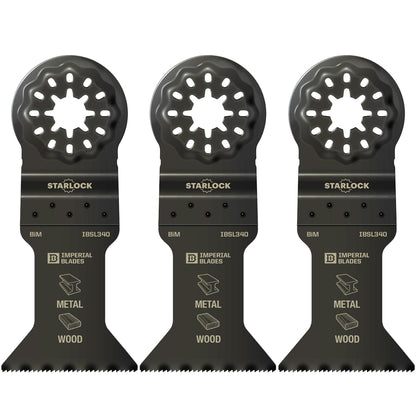 Imperial Blades - 1-3/4" Standard Metal Blade - IBSL340 - Starlock-Oscillating Blade-Imperial Blades Direct-3-Ridgeline Tool - Oscillating Blades Direct