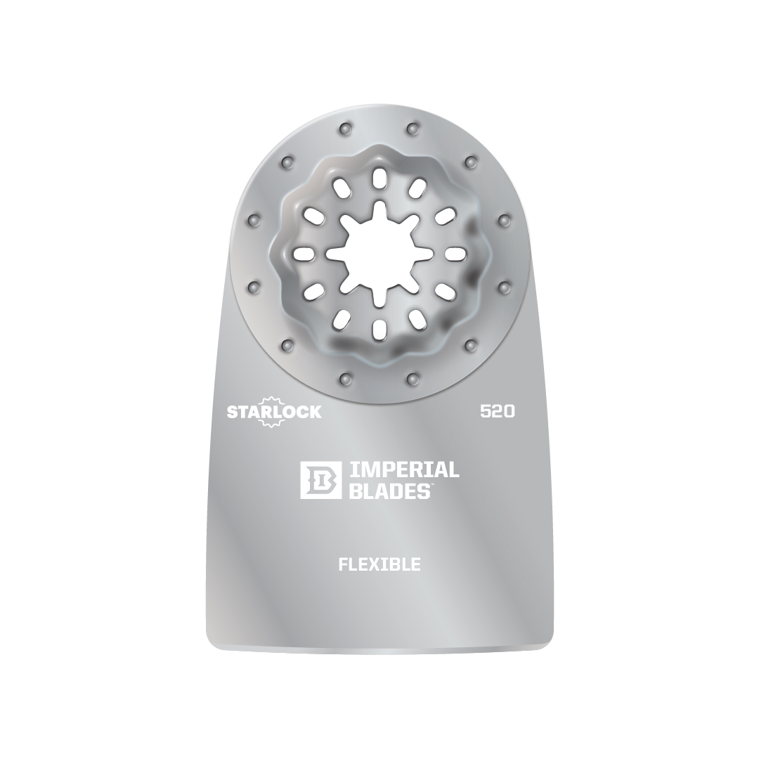Imperial Blades - 2" Soft Material Flexible Scrapper - IBSL520 - Starlock-Oscillating Blade-Imperial Blades Direct-Ridgeline Tool - Oscillating Blades Direct