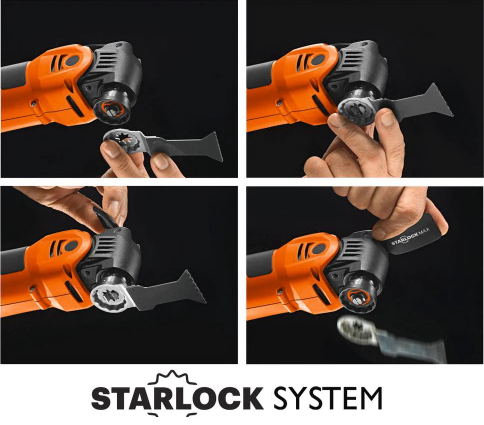 Fein | StarLock E-Cut 160 Long-Life Oscillating Wood + Metal Blade with Bi Metal Teeth Set for All Woods, Drywall and Plastic Materials | 63502160290-Oscillating Blade-Fein-5-Ridgeline Tool - Oscillating Blades Direct